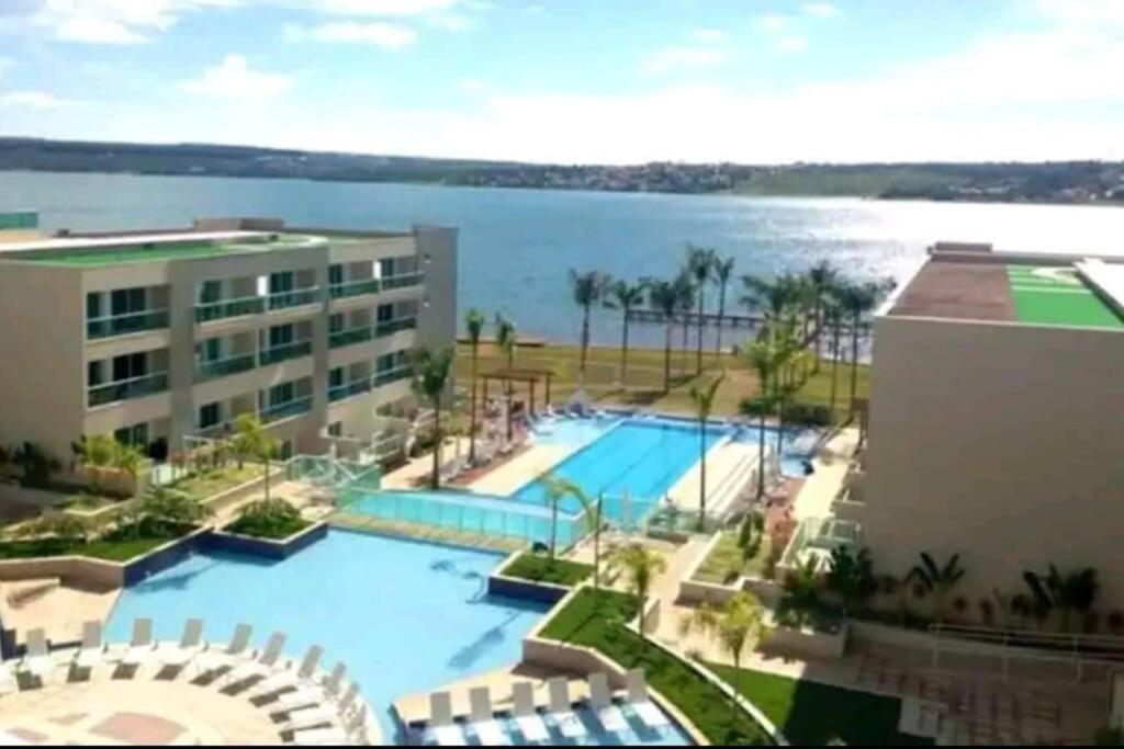Flat De Luxo Em Um Resort! Бразиліа Екстер'єр фото